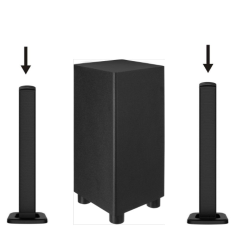 FB - sb313sw 2.1ch Bluetooth Strip + Tower Speaker 2in1 with External Wireless Subwoofer